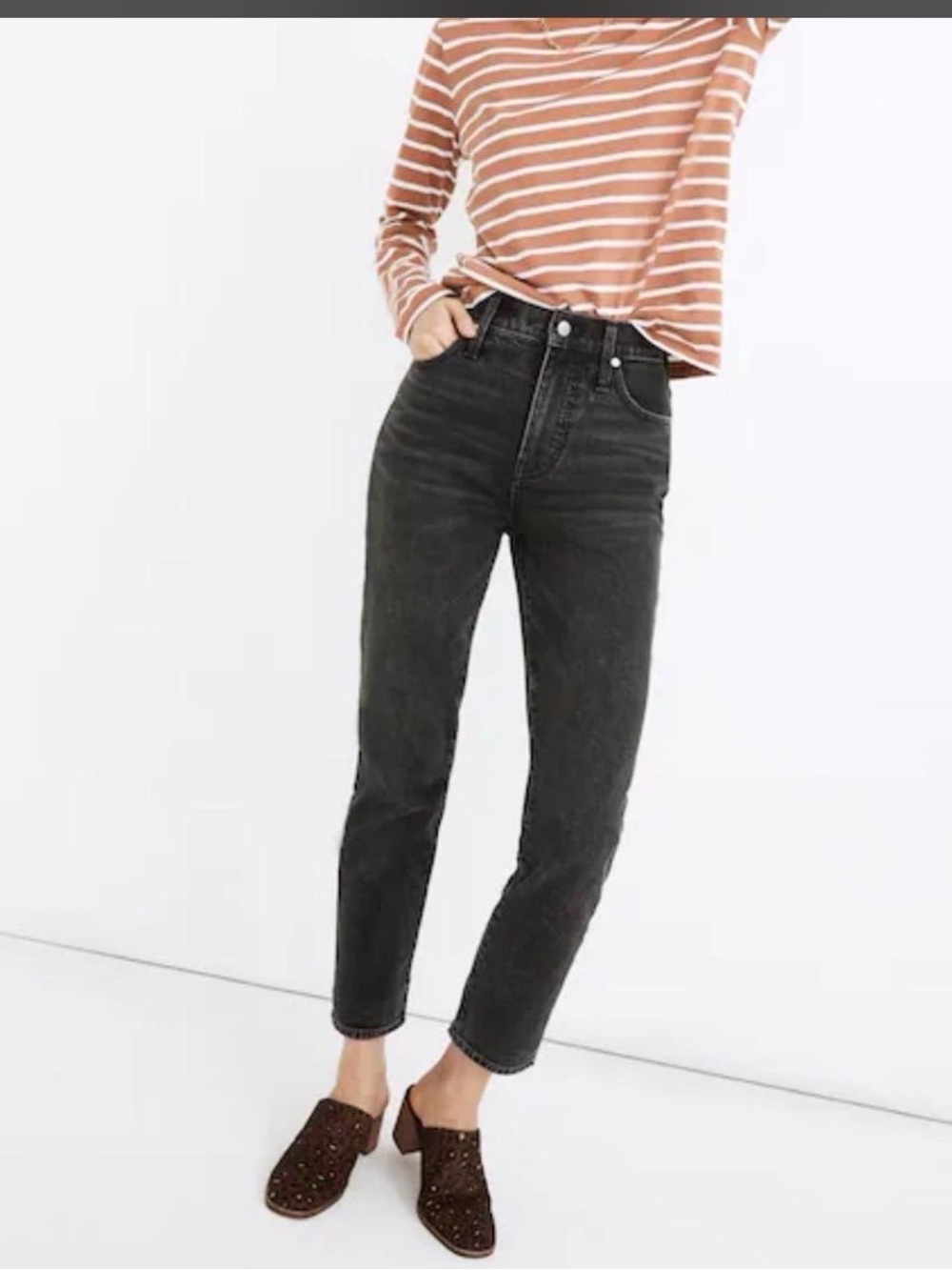 Madewell The Perfect Vintage Jeans Black 26P